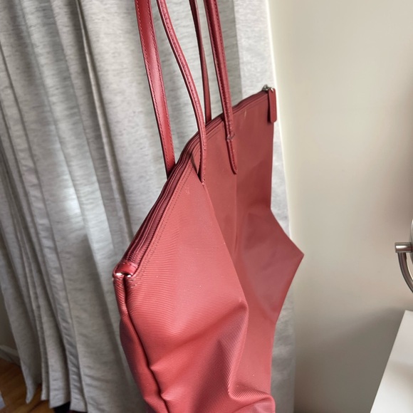 Lacoste Women's Red and Orange Tote Bag - Picture 2 of 4